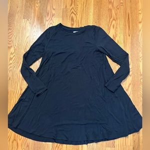 Lou and Grey Black Swing Shirt Size Medium